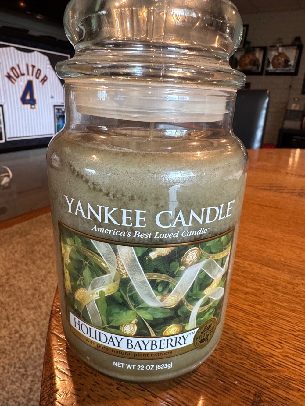 Yankee Candle Holiday Bayberry Jar Candle - Green